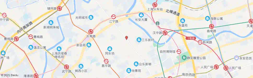 上海海防路江宁路_公交站地图_上海公交_妙搜公交查询2024