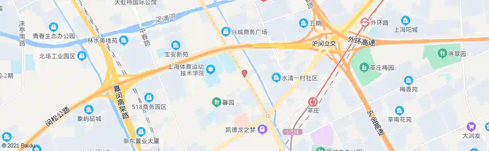 上海七莘路莘北路_公交站地图_上海公交_妙搜公交查询2024