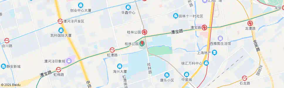 上海桂林路漕宝路(桂林公园站)_公交站地图_上海公交_妙搜公交查询2024