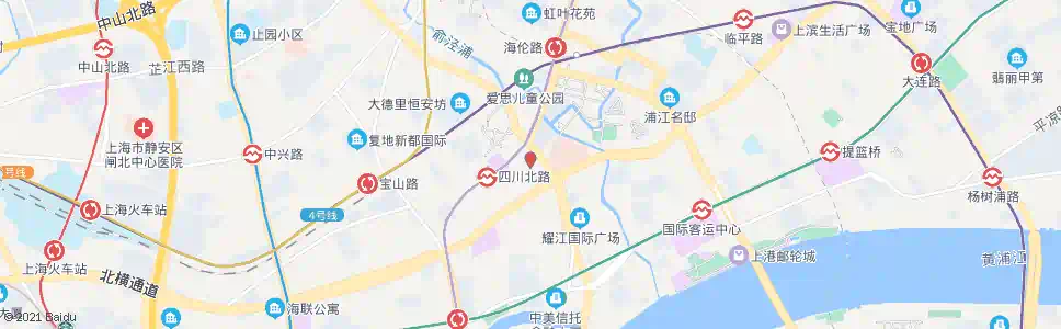 上海武进路吴淞路_公交站地图_上海公交_妙搜公交查询2024