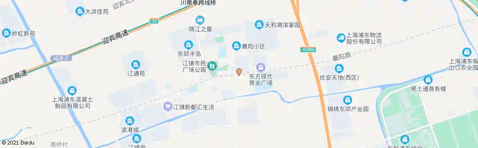 上海东亭路晨阳路_公交站地图_上海公交_妙搜公交查询2024