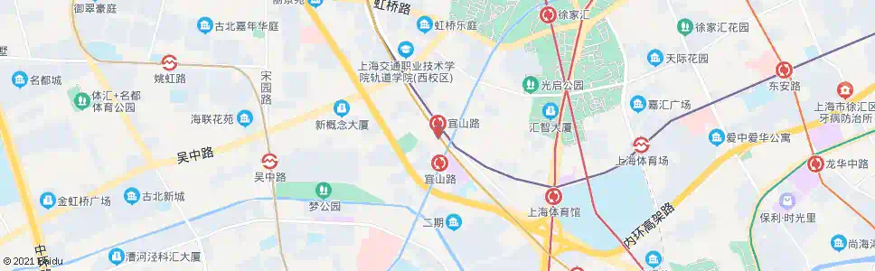 上海南丹路宜山路_公交站地图_上海公交_妙搜公交查询2024