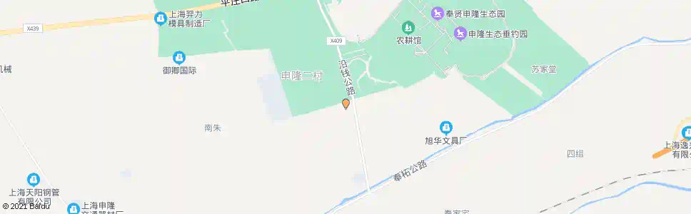 上海沿钱公路滕家村_公交站地图_上海公交_妙搜公交查询2024