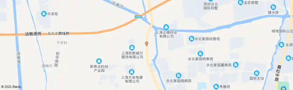 上海佘山公路高家路_公交站地图_上海公交_妙搜公交查询2024