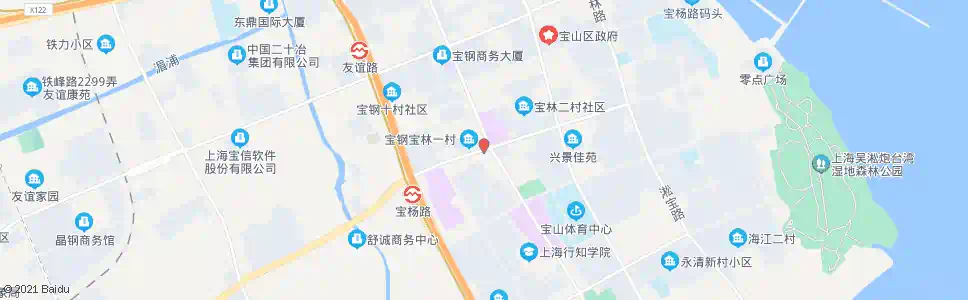 上海宝杨路牡丹江路_公交站地图_上海公交_妙搜公交查询2024