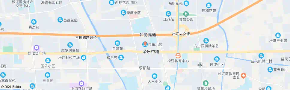 上海民乐小区_公交站地图_上海公交_妙搜公交查询2024