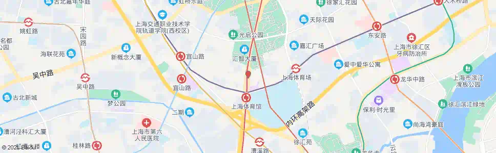 上海漕溪北路裕德路_公交站地图_上海公交_妙搜公交查询2024