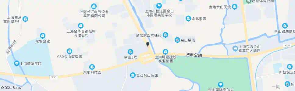 上海佘北公路泗陈公路(招呼站)_公交站地图_上海公交_妙搜公交查询2024