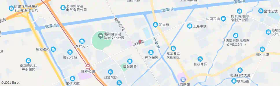 上海雅翔路陈翔路_公交站地图_上海公交_妙搜公交查询2024