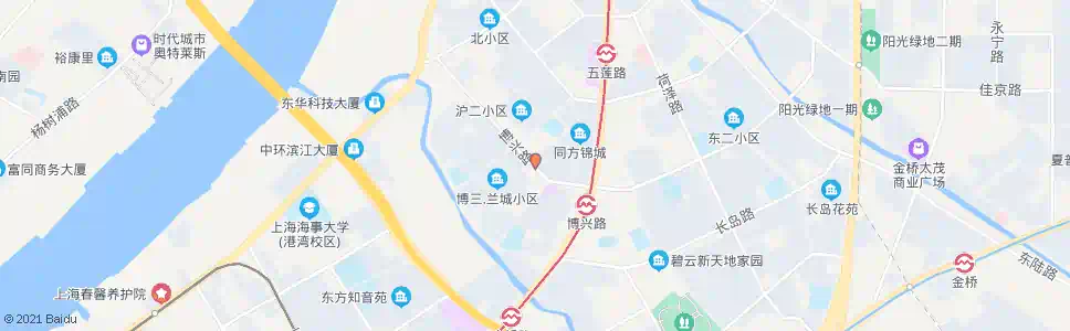 上海博兴路柳埠路_公交站地图_上海公交_妙搜公交查询2024