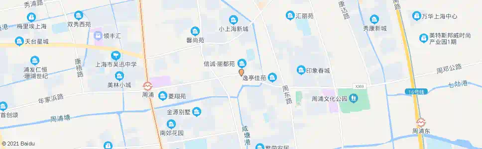 上海年家浜路周市路_公交站地图_上海公交_妙搜公交查询2024