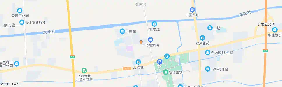 上海新环北路康新公路_公交站地图_上海公交_妙搜公交查询2024