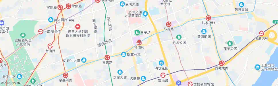 上海徐家汇路打浦桥_公交站地图_上海公交_妙搜公交查询2024