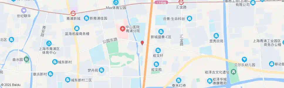 上海华乐路公园东路(高级中学)_公交站地图_上海公交_妙搜公交查询2024