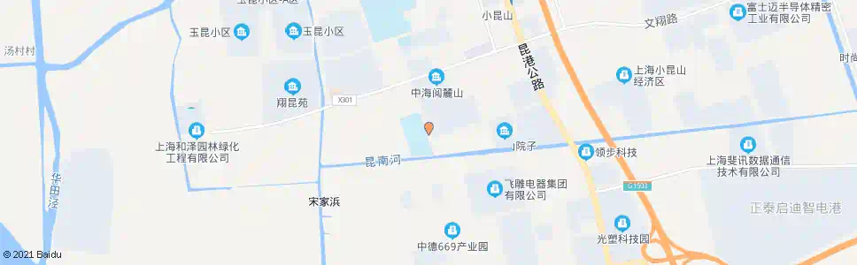 上海小昆山学校_公交站地图_上海公交_妙搜公交查询2024