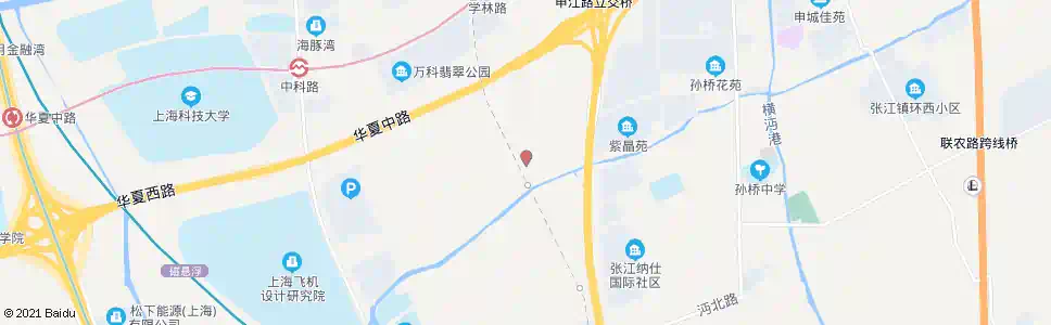 上海华夏中路(秦镇)_公交站地图_上海公交_妙搜公交查询2024