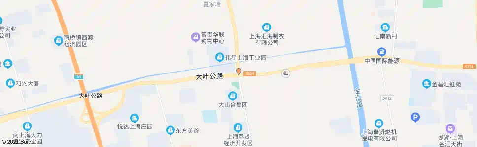 上海大叶公路金海公路_公交站地图_上海公交_妙搜公交查询2024