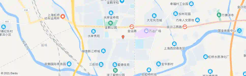 上海鹤旋路金园一路_公交站地图_上海公交_妙搜公交查询2024