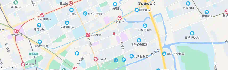 上海丁香路金松路_公交站地图_上海公交_妙搜公交查询2024