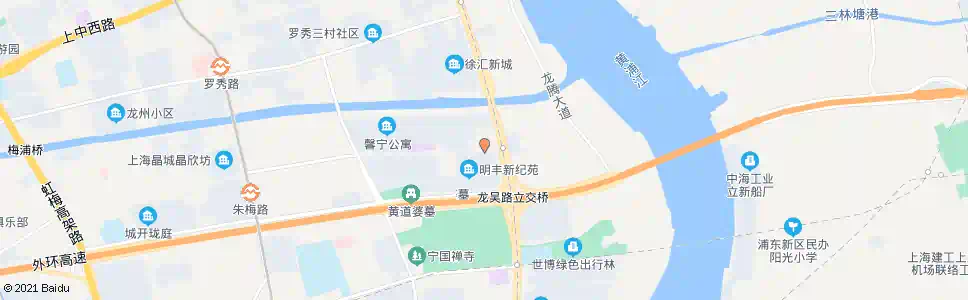 上海华发路龙吴路_公交站地图_上海公交_妙搜公交查询2024