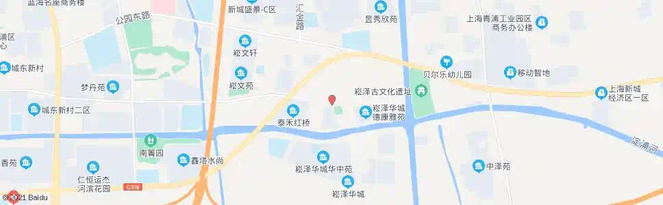 上海青湖东路崧淀路_公交站地图_上海公交_妙搜公交查询2024