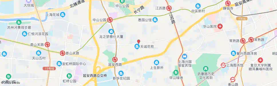 上海武夷路定西路_公交站地图_上海公交_妙搜公交查询2024