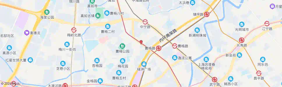 上海曹杨路兰溪路_公交站地图_上海公交_妙搜公交查询2024