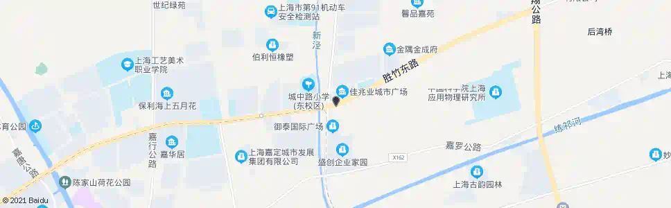 上海胜竹东路澄浏公路_公交站地图_上海公交_妙搜公交查询2024