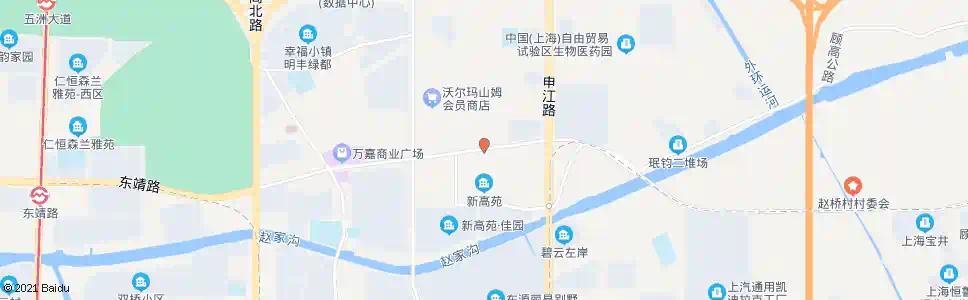 上海东靖路高设路_公交站地图_上海公交_妙搜公交查询2024