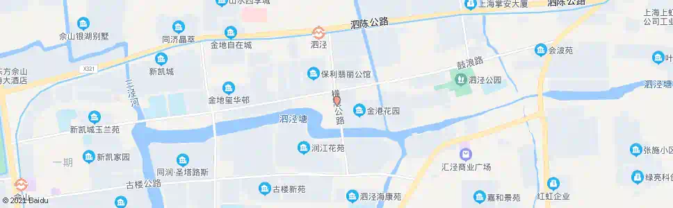 上海横港公路泗凤公路_公交站地图_上海公交_妙搜公交查询2024