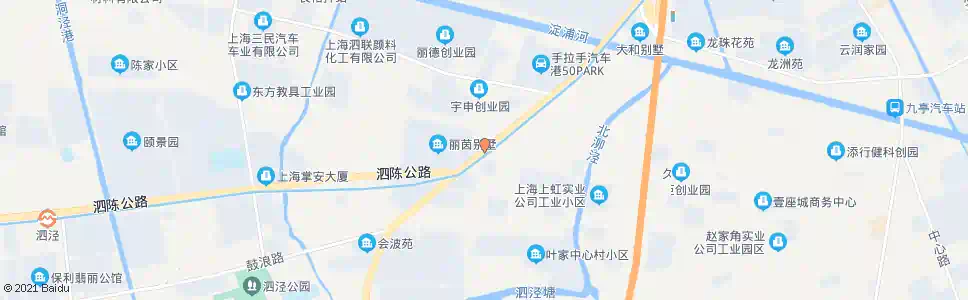 上海沪松公路望东中路_公交站地图_上海公交_妙搜公交查询2024