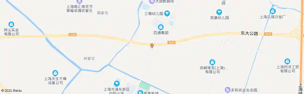 上海南团公路东大公路_公交站地图_上海公交_妙搜公交查询2024