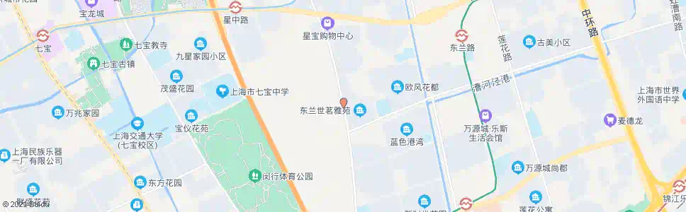 上海虹莘路九星路_公交站地图_上海公交_妙搜公交查询2024