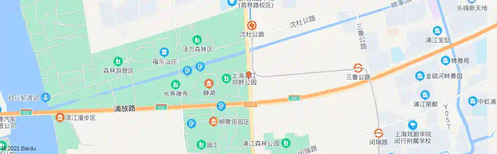 上海浦星公路张行路(招呼站)_公交站地图_上海公交_妙搜公交查询2024