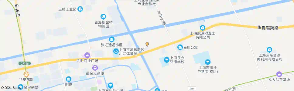 上海益华路华夏东路_公交站地图_上海公交_妙搜公交查询2024