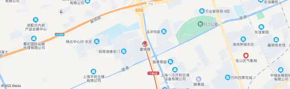 上海富锦路站_公交站地图_上海公交_妙搜公交查询2024