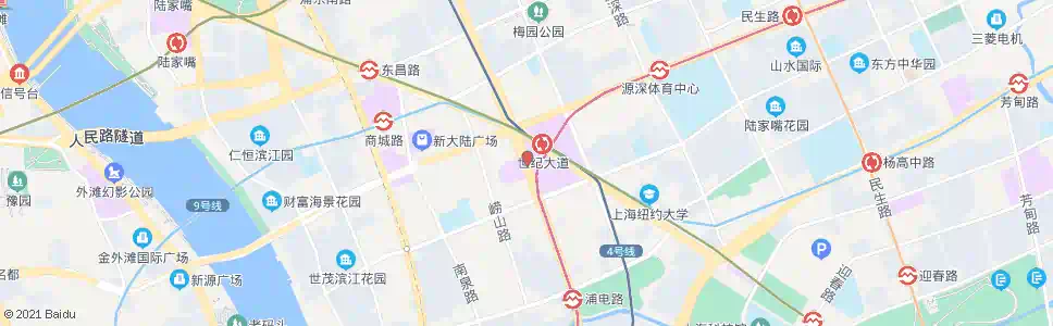 上海东方路潍坊路_公交站地图_上海公交_妙搜公交查询2024