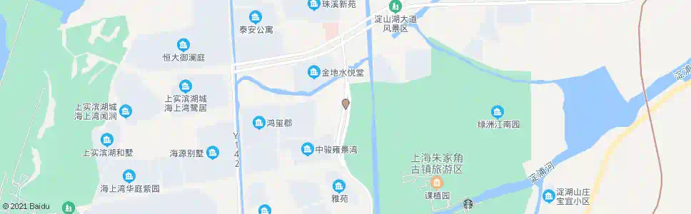 上海珠溪路阁游路_公交站地图_上海公交_妙搜公交查询2024