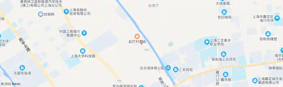 上海赵厅村_公交站地图_上海公交_妙搜公交查询2024