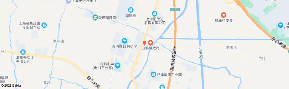 上海纪鹤公路外青松公路(招呼站)_公交站地图_上海公交_妙搜公交查询2024