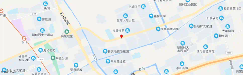 上海宝安公路电台路_公交站地图_上海公交_妙搜公交查询2024