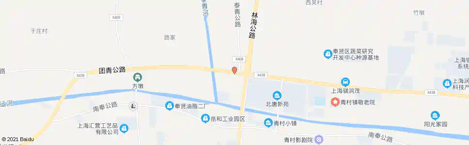 上海团青公路泰青公路_公交站地图_上海公交_妙搜公交查询2024