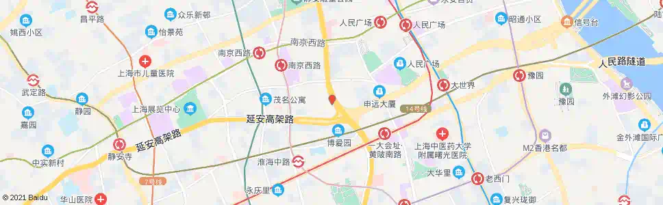 上海老成都北路大沽路_公交站地图_上海公交_妙搜公交查询2024