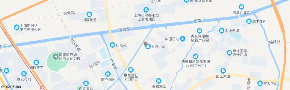 上海昌翔路陈翔路_公交站地图_上海公交_妙搜公交查询2024