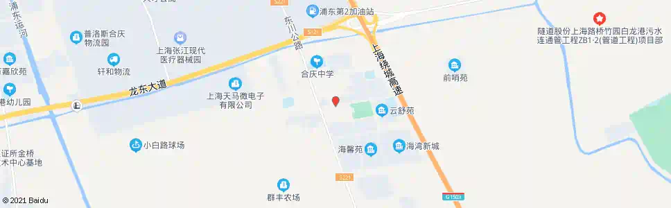 上海庆荣路东川公路_公交站地图_上海公交_妙搜公交查询2024