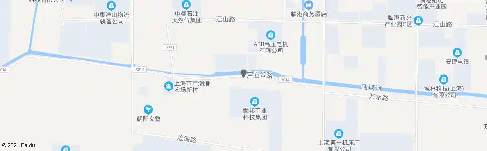 上海芦五公路天高路_公交站地图_上海公交_妙搜公交查询2024