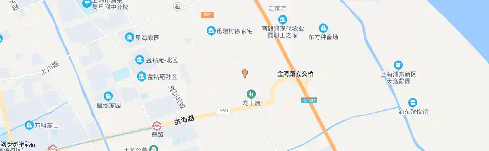 上海东川公路金海路(启明)_公交站地图_上海公交_妙搜公交查询2024