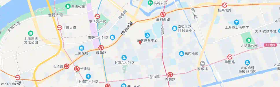 上海齐河路云台路_公交站地图_上海公交_妙搜公交查询2024