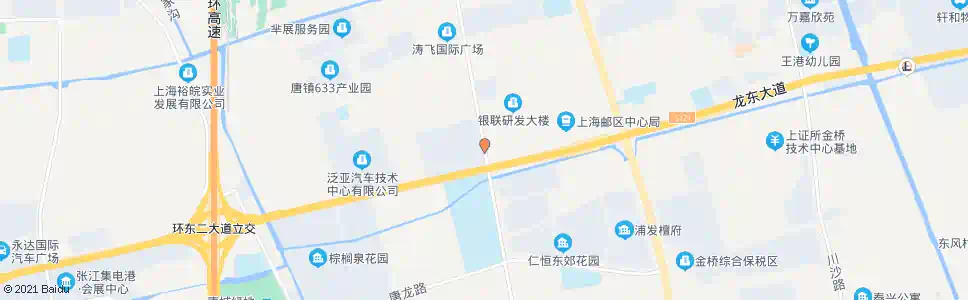 上海顾唐路龙东大道_公交站地图_上海公交_妙搜公交查询2024