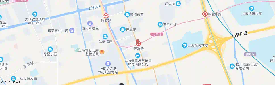 上海练西路莲湖路_公交站地图_上海公交_妙搜公交查询2024